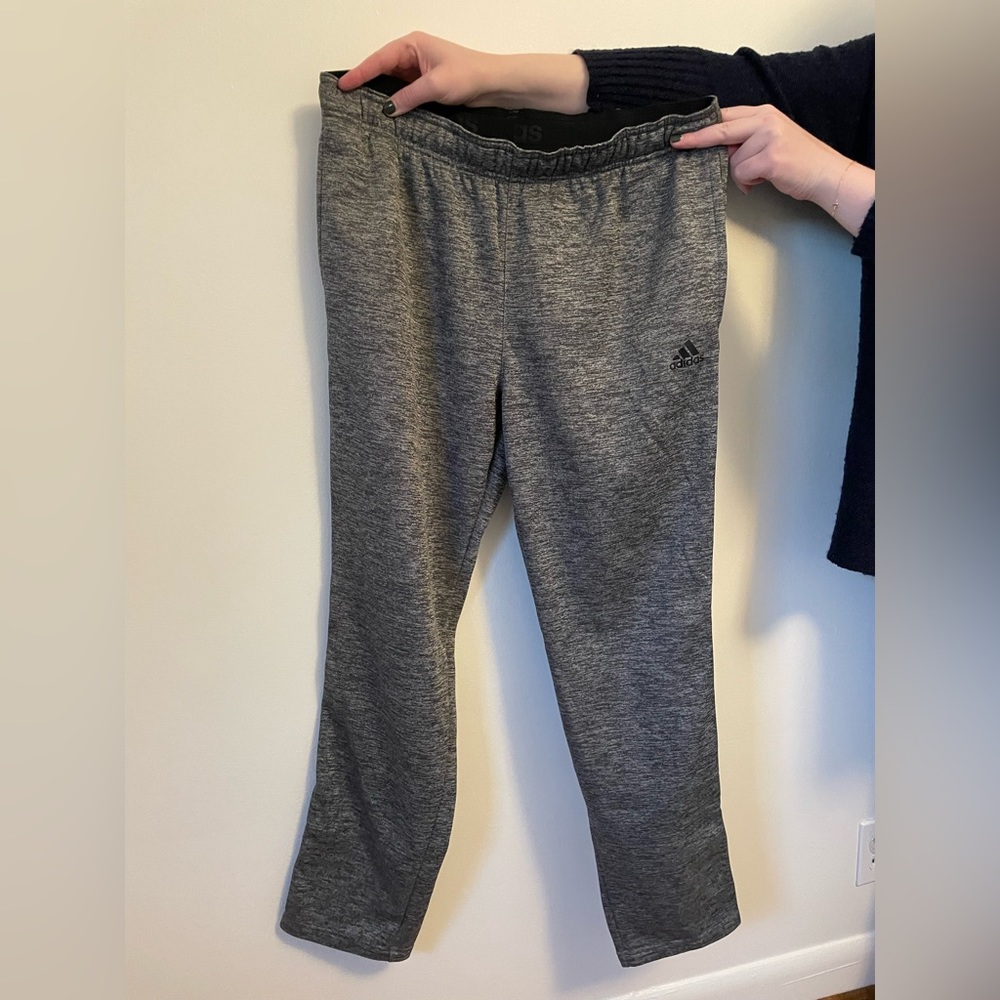 Adidas sweats/joggers lightly worn